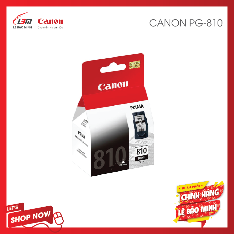 Combo 2 hộp mực In Canon Cartridges PG - 810 + CL-811 Cho Máy in Canon iP 2770 MP 287 iP 2772 - Hàng Chính Hãng