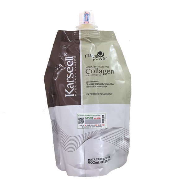 Kem ủ tóc Karseell Collagen chính hãng siêu mềm mượt 500ml