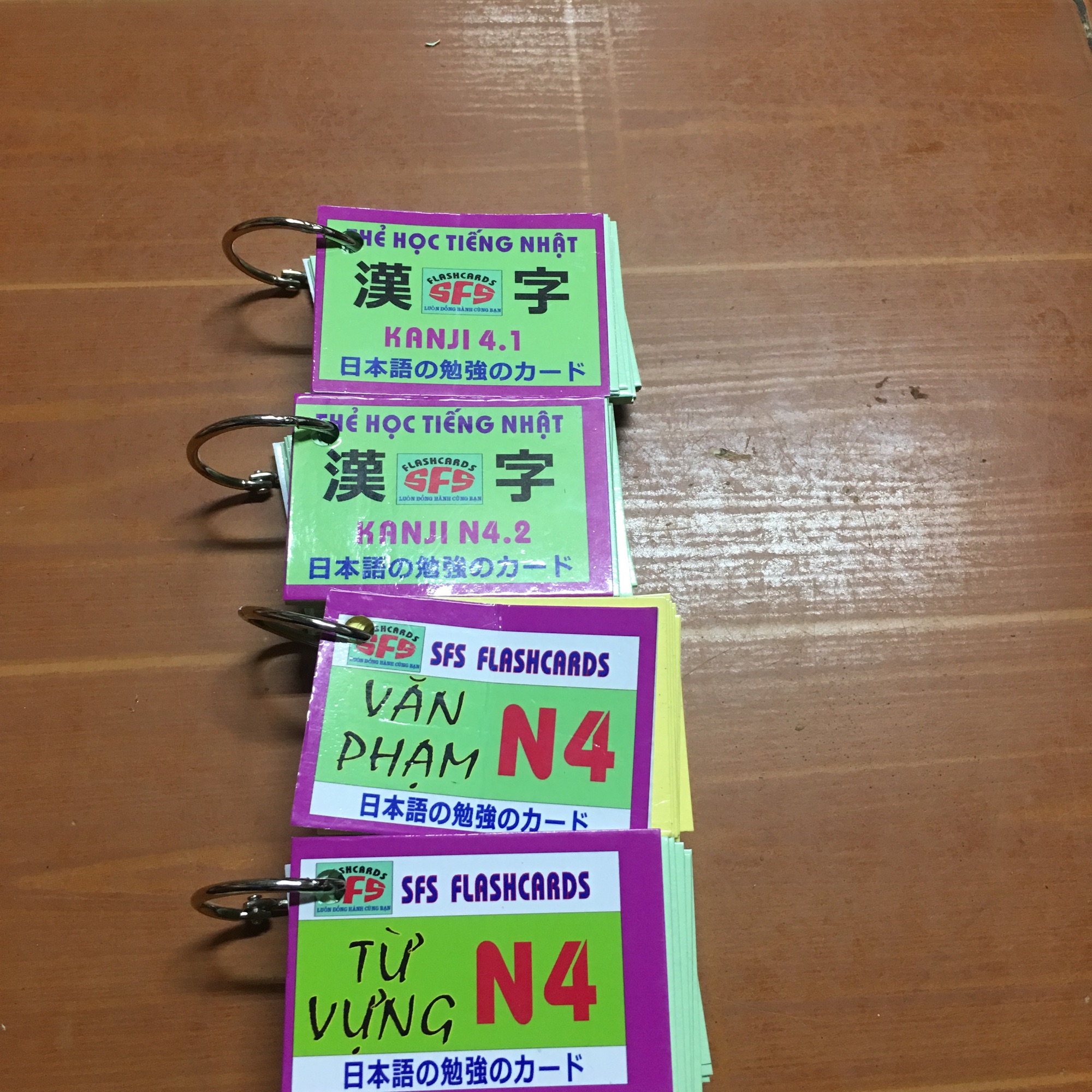 Thẻ học tiếng nhật n4