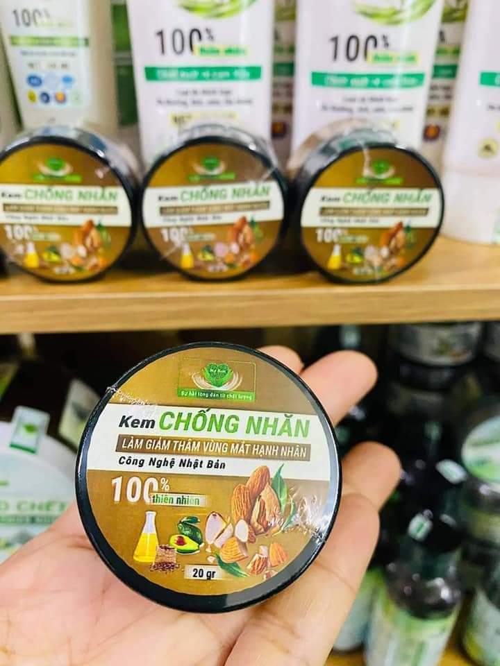 Kem mắt mẹ Ken-Hũ 20ml làm giảm thâm quầng giảm nhăn vùng mắt, dưỡng ẩm, chống nhăn, chống bọng vùng mắt, giúp sẹo mờ dần