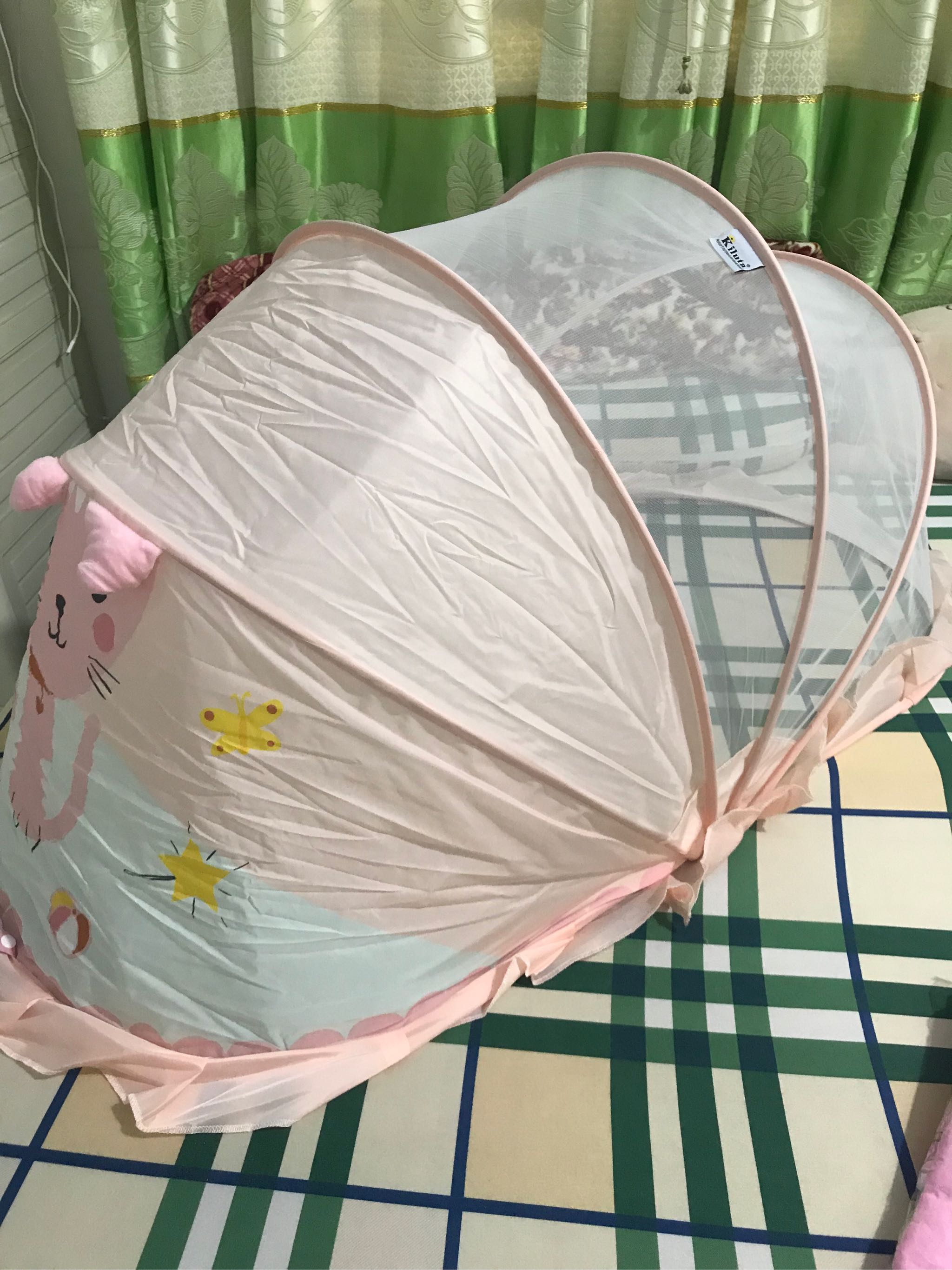 MÀN CHỤP MÀN GẬP GỌN KILUTA CHO BÉCDT HÌNH THÚ