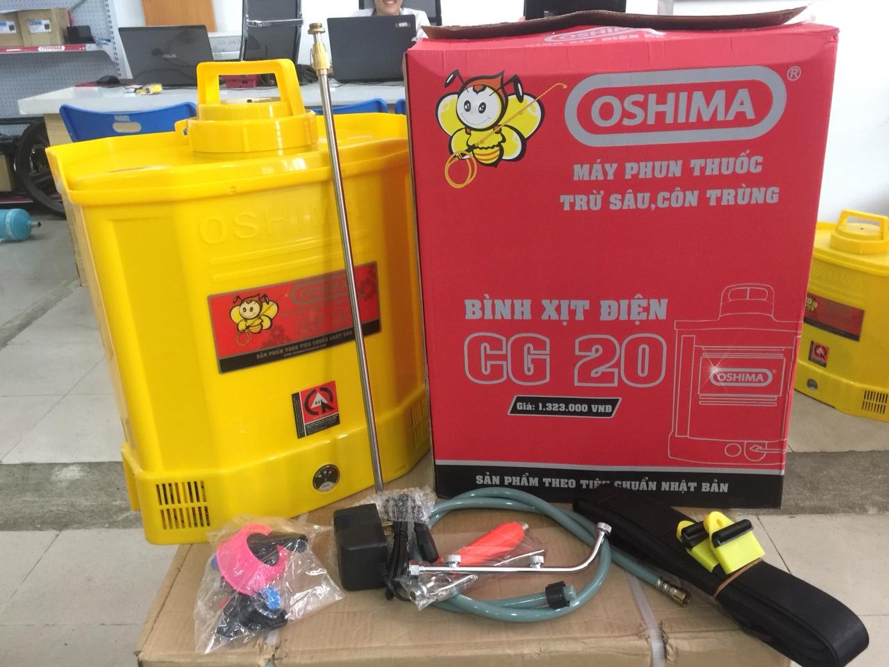 Bình xịt điện oshima cg 20
