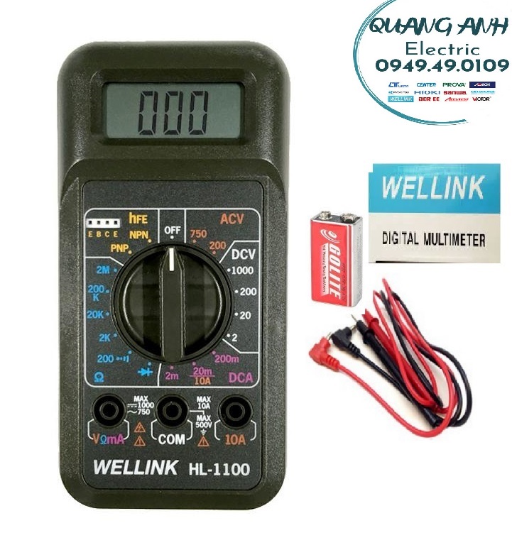 Wellink hl - 1100 đồng hô vạn năng điện tử wellink hl-1100