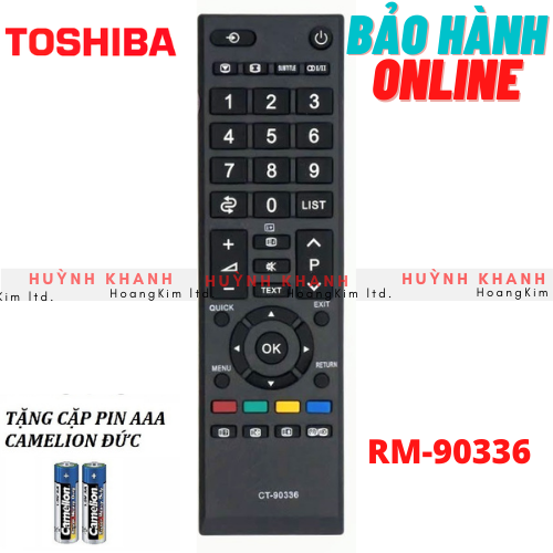 REMOTE TV TOSHIBA CT-90336 SIÊU BỀN SIÊU ĐẸP CHÍNH HÃNG