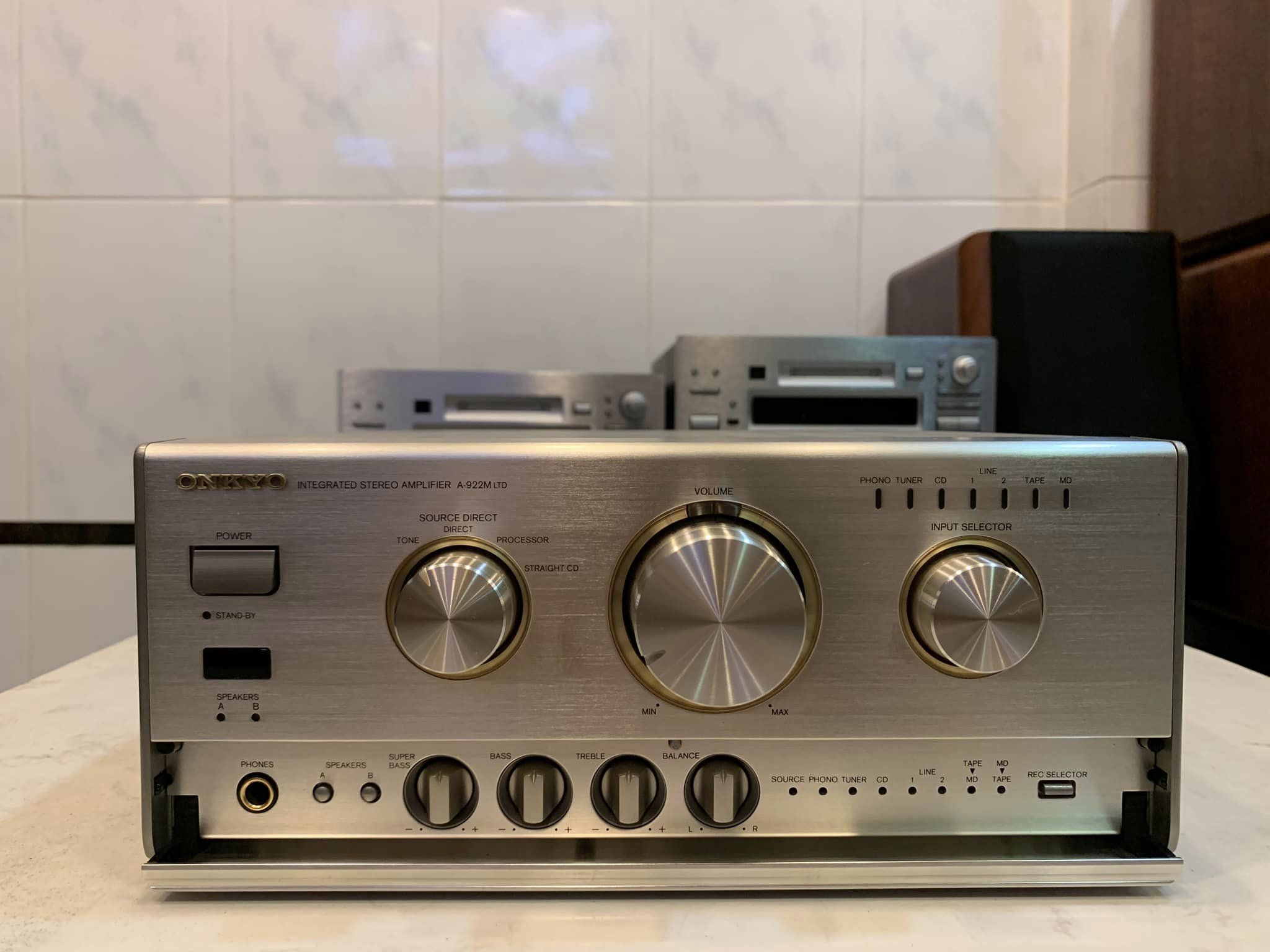 Amply dàn trung Onkyo 922M Ltd | Phụng Nguyễn Audio Sài Gòn Ampli