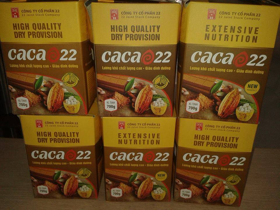 1 thùng lương khô cacao 4200g 6 hộp