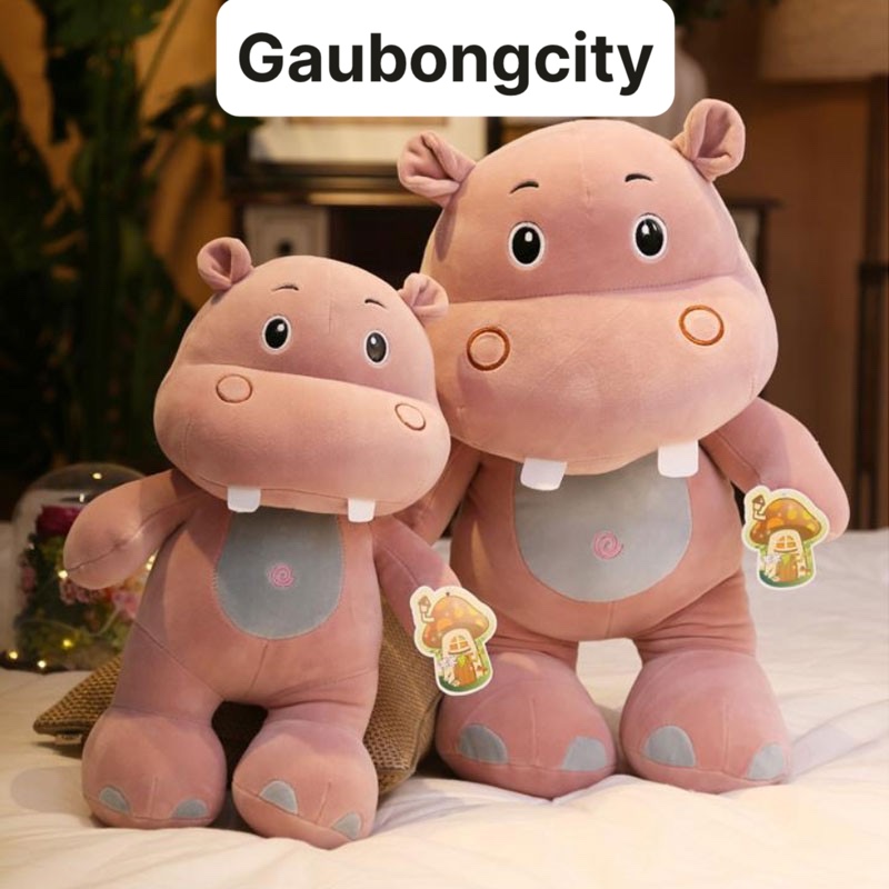 Gấu bông hà mã đứng cao cấp gấu bông city