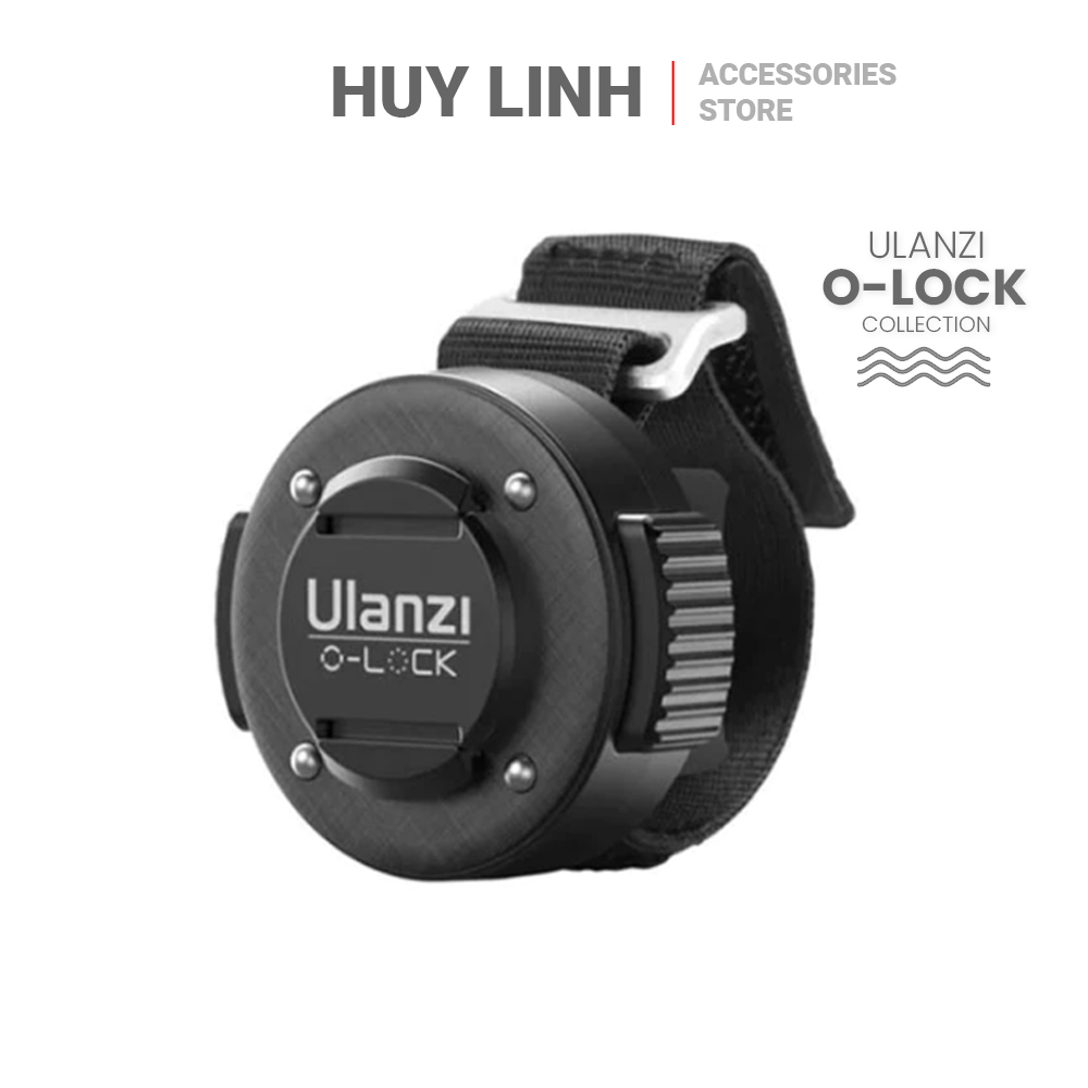 Ulanzi O-LOCK Quick Release Strap Mount Dây đeo tích hợp ngàm từ tính tháo lắp nhanh HL3109