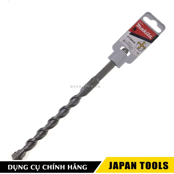 Mũi khoan 4 cạnh 14x210mm sds plus makita b-62804 | japan tools