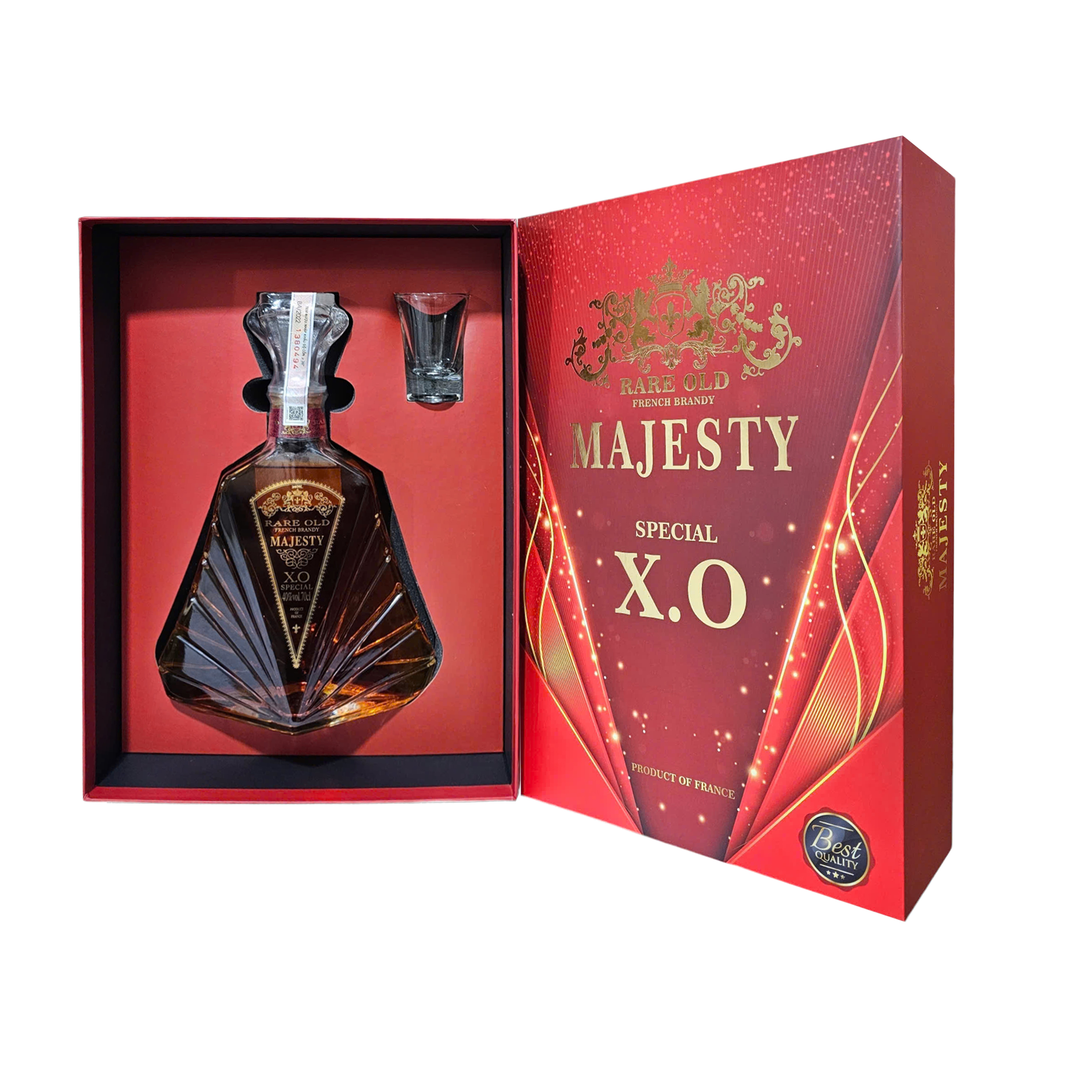 RƯỢU BRANDY MAJESTY XO