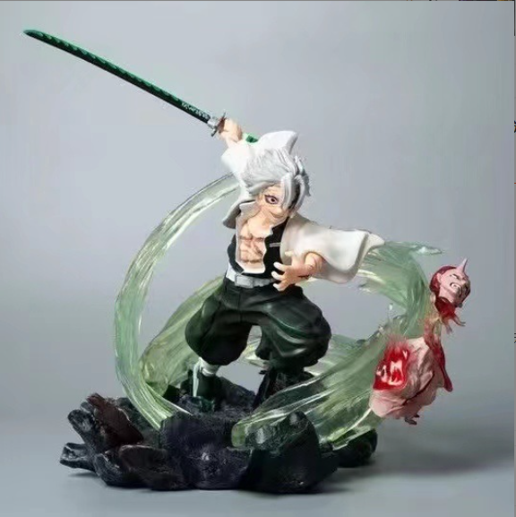 Mô hình Kimetsu No Yaiba figure Demon Slayer Phong trụ Shinazugawa Sanemi  cao 18 cm  figure thanh gươm diệt quỷ  Shopee Việt Nam