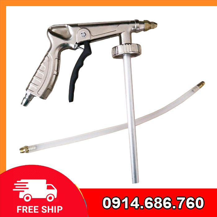 Súng phun sơn xịt phủ gầm xe có núm ĐIỀU CHỈNH