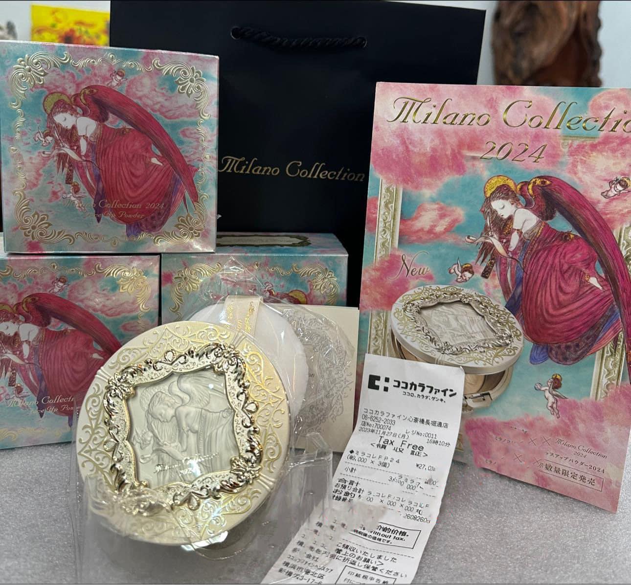 Phấn phủ thiên thần Kanebo Milano Collection 2024 Face Up Powder