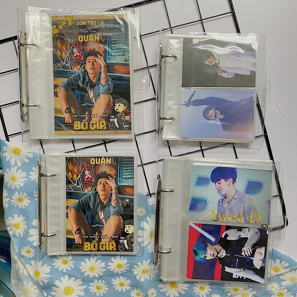 Số Binder bìa dẻo 25 sheet trong suốt KAS - KPOP ALL STARS