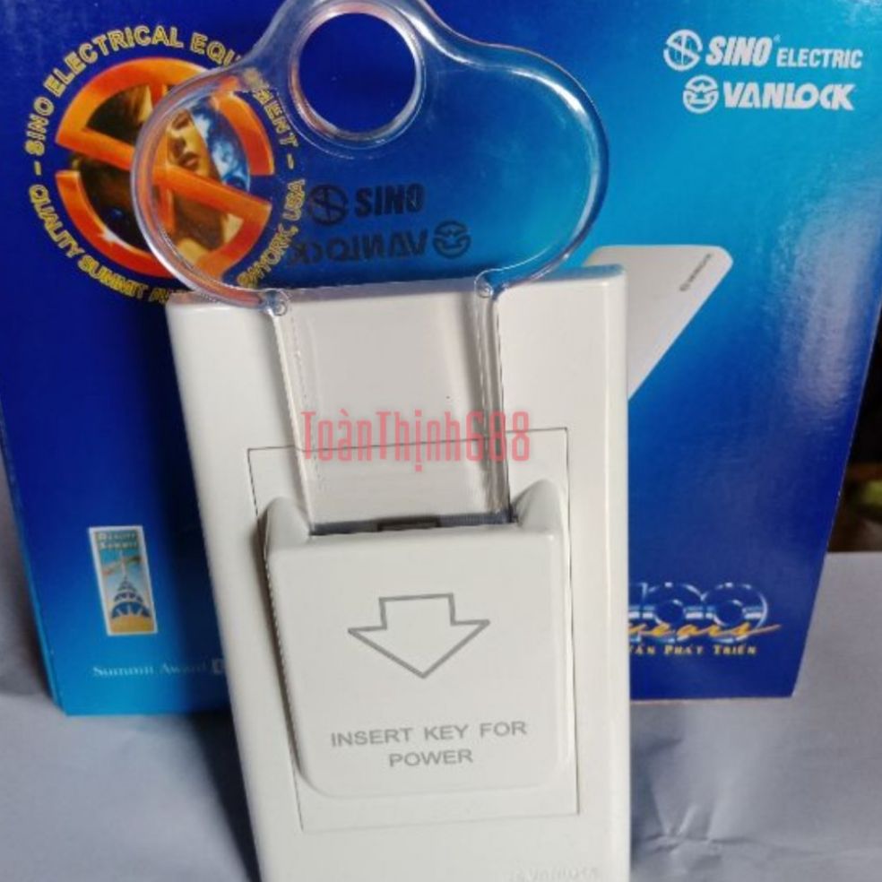 [HCM]Bộ chìa khóa ngắt điện 20A Sino -Vanlock