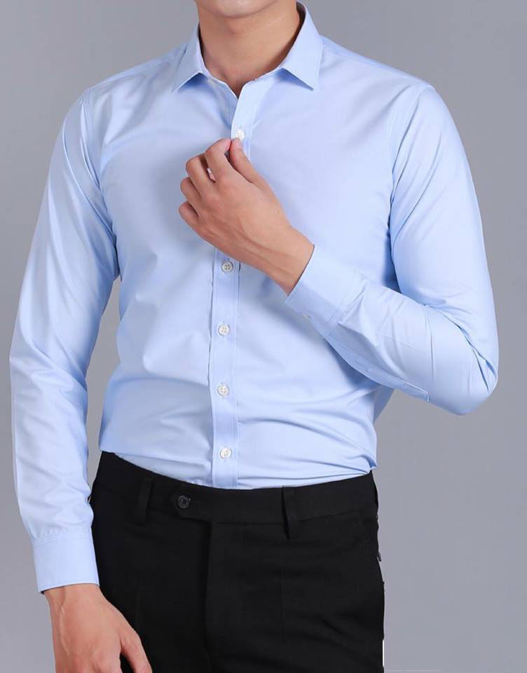 [HCM]Áo Sơ Mi Nam TRƠN FOM BoDy Hàn quốc