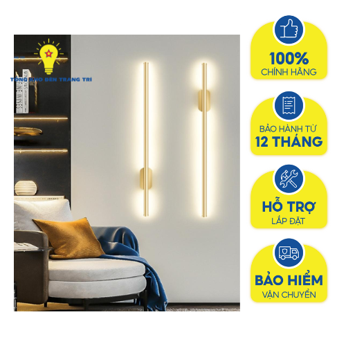Đèn tường led decor chất liệu thép sơn tĩnh điện plastic ct001