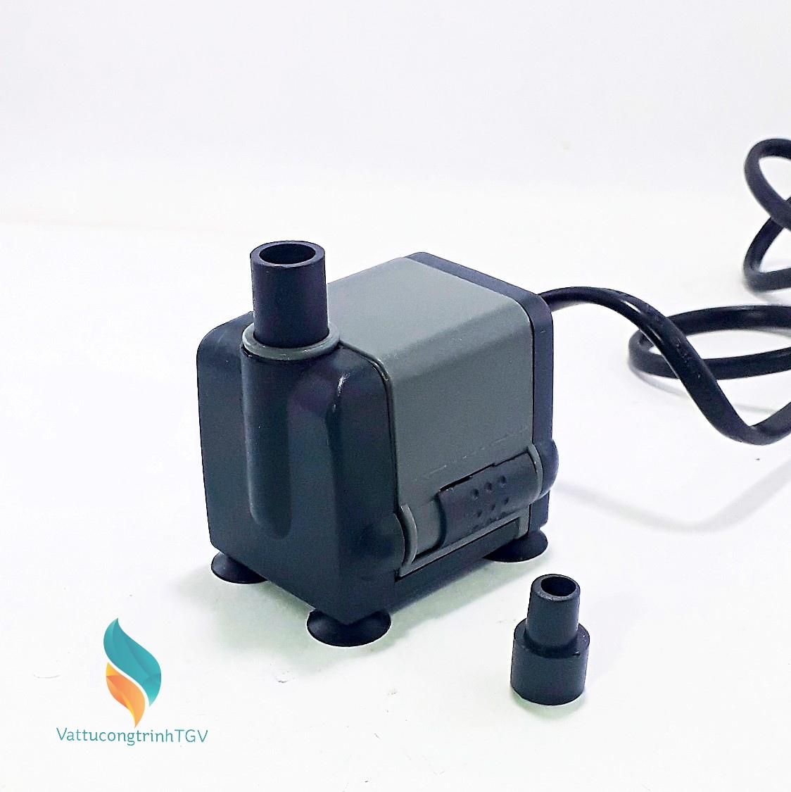Bơm chìm mini ap1000 220v-6.5w cho bể cá, quạt hơi nước