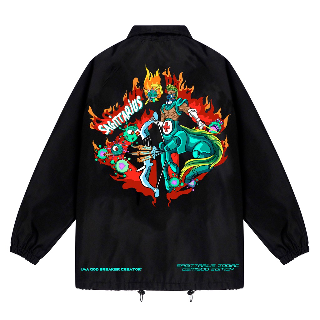 Áo Khoác Unisex Cung Hoàng Đạo NHÂN MÃ iMA God Breaker (iGB Sagittarius Jacket )