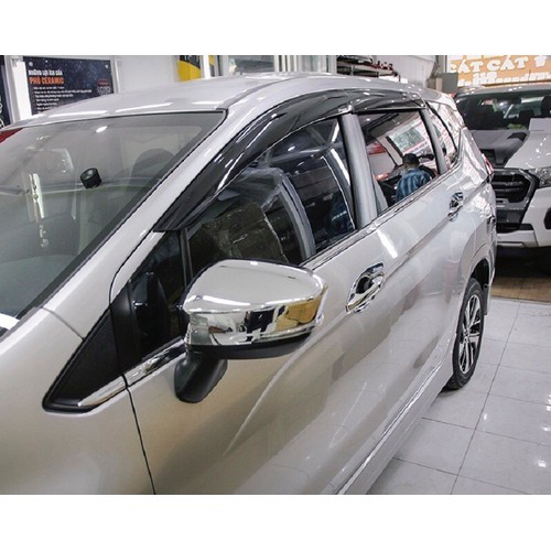 Ốp gương chiếu hậu mitsubishi xpander mạ crom cao cấp