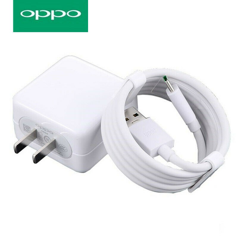 Bộ sạc nhanh oppo vooc kèm cáp type c/micro 5a 20w