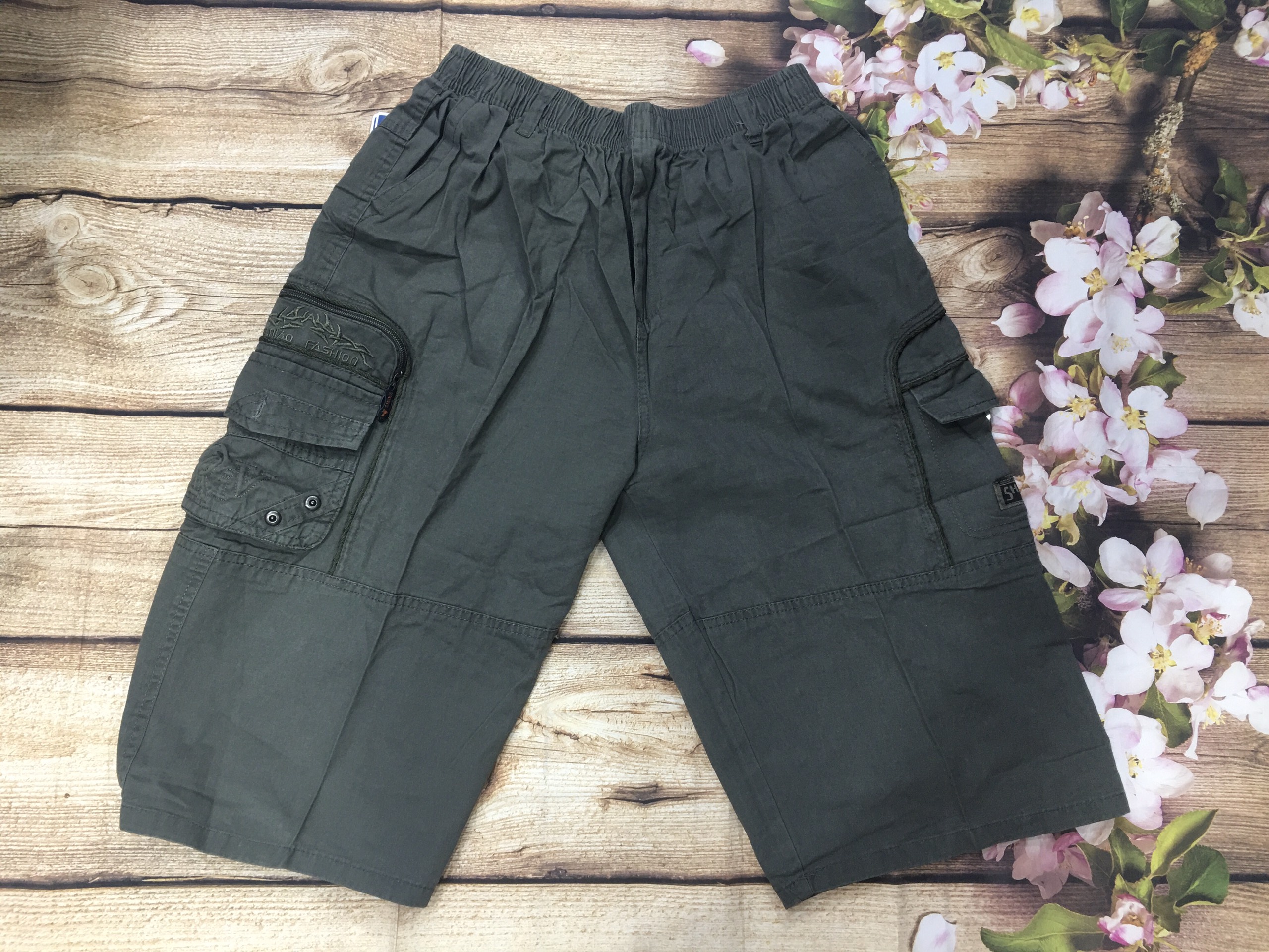 quần kaki túi hộp lưng thun  trung niên hàng quảng châu cực tốt (28374sdfjn)