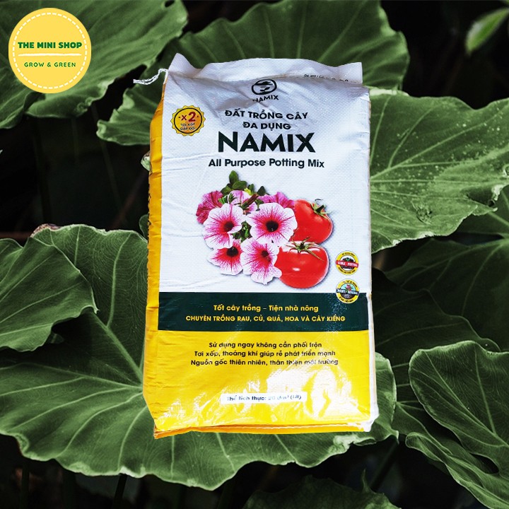 Đất sạch Namix - đất trồng rau - đất trồng hoa - tơi xốp, thoáng khí