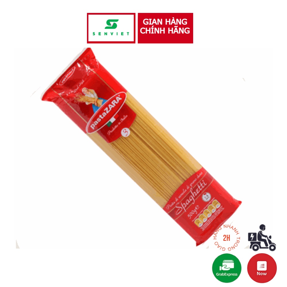 Mỳ ý spaghetti 03 pasta zara gói 500g