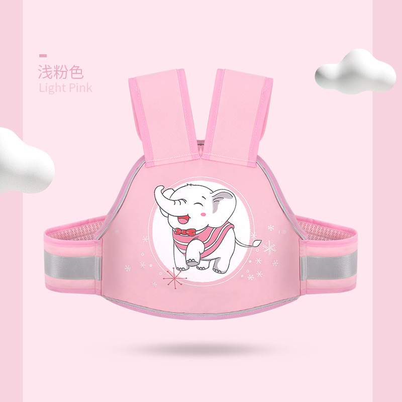 [HCM][LOẠI TỐT] Đai nịt an toàn đai xe máy an toàn cho bé có dạ quang ban đêm cho bé 9 tháng - 12 tuổi (nhiều màu)