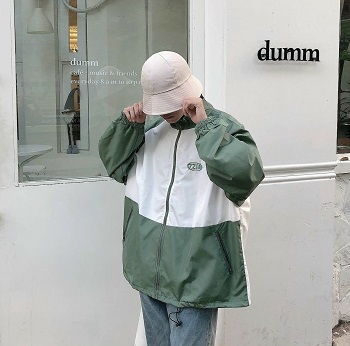 ÁO KHOÁC DÙ FOM DƯỚI 70KG IN CHỮ 7ZIA