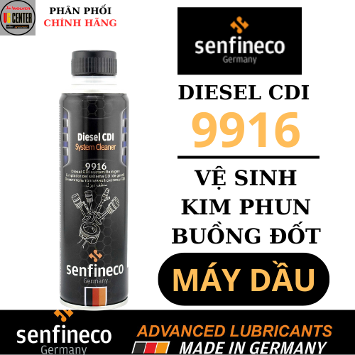 Dung Dịch Vệ Sinh Hệ Thống Nhiên Liệu Dầu Diesel- Senfineco 9916 Diesel CDI System Cleaner [300ml]