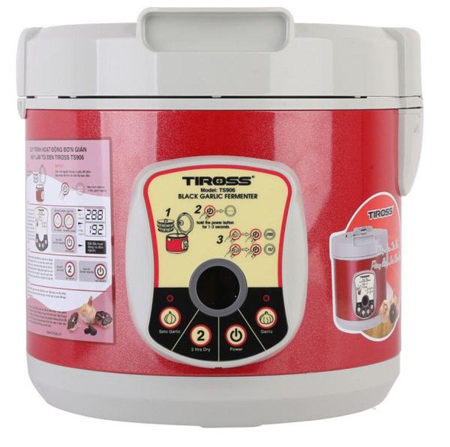 Bảo hành 12 Tháng Máy Làm Tỏi Đen Tiross TS906