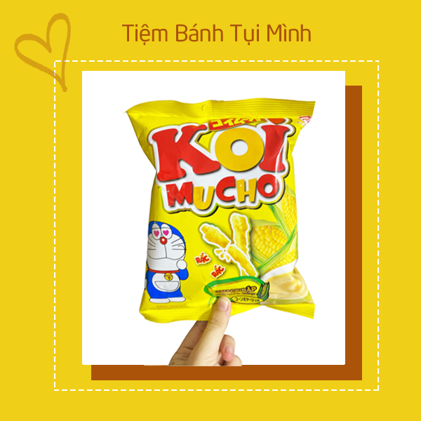 Bánh Snack bắp vị sữa bắp Koimucho