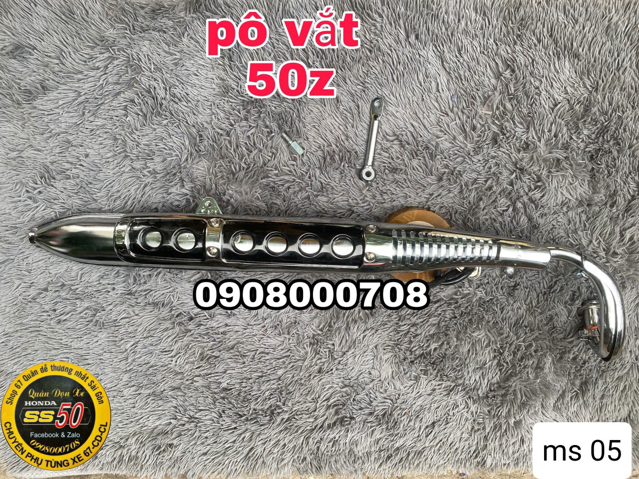 Pô vắt thái loại 1 50z gắn được mọi dòng xe 67, 68, cd, cl...