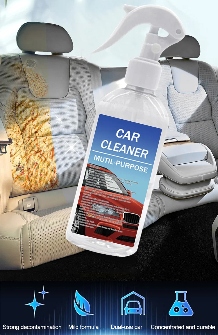 Foam leather cleaning foam cleaner multipurpose car wash liquid car interior seat ceiling cleaner