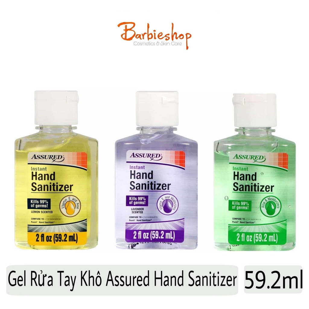 Gel Rửa Tay Khô Assured Hand Sanitizer