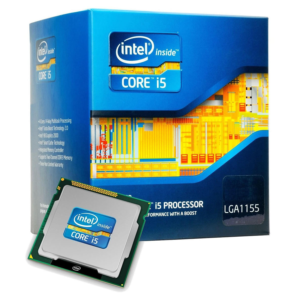 Bộ vi xử lý cpu intel core i5 3470 3.2ghz - hàng nhập khẩu