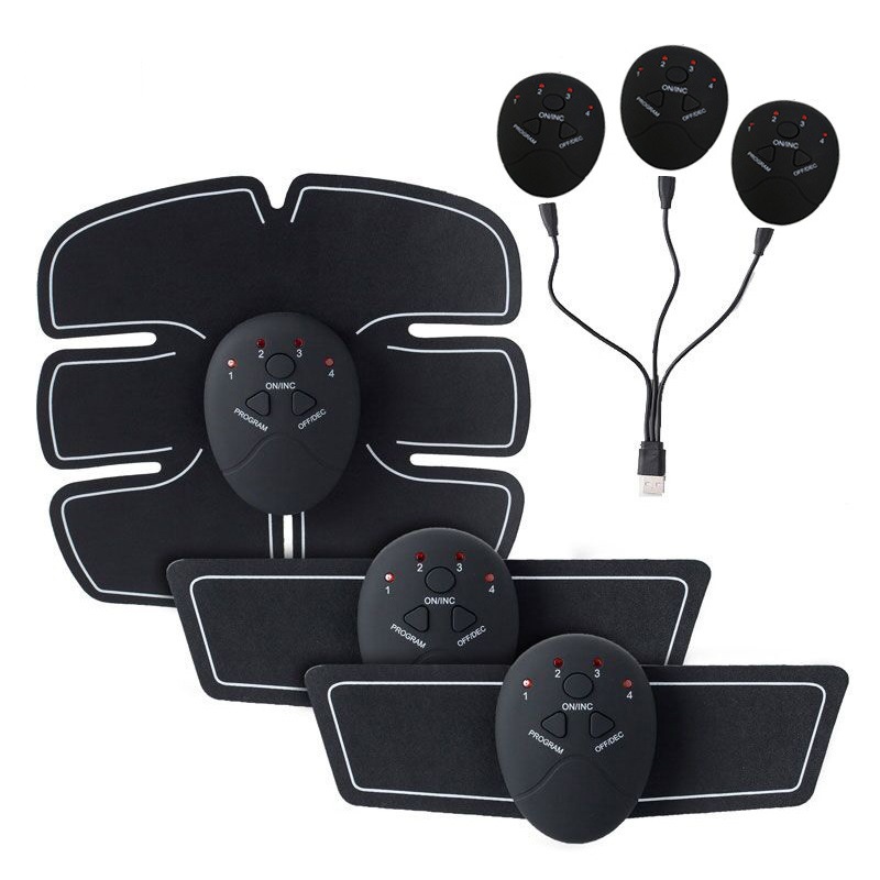 Máy massage xung điện tập gym ems sixpad săn cơ giảm mỡ không cần tập mệt nhọc mà vẫn có vòng eo thon cơ bắp săn chắc body gọn gàng máy massage đánh tan mỡ bh 3 năm