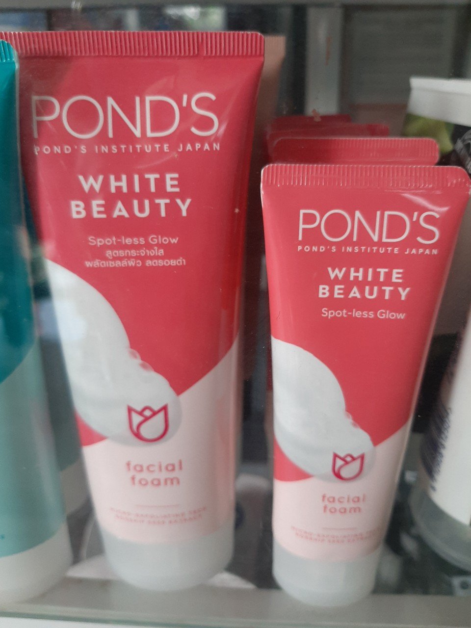 Sữa rửa mặt trắng hồng pond's white beauty 50g/100g