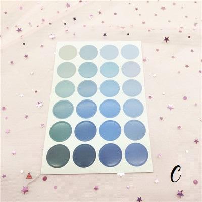 Sticker chấm dot to