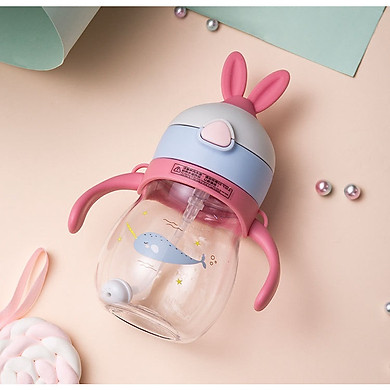 Bình Đựng Nước Hình Tai Thỏ Cho Bé