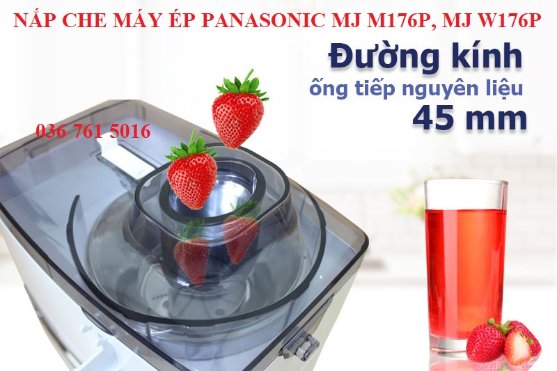 Nắp trên máy ép trái cây Panasonic MJ-M176P