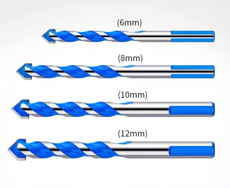 [1 mũi] Mũi khoan đa năng cao cấp size 6 8 10mm  khoan sắt khoan bê tông khoan kính, khoan gạch (nội địa Trung quốc)