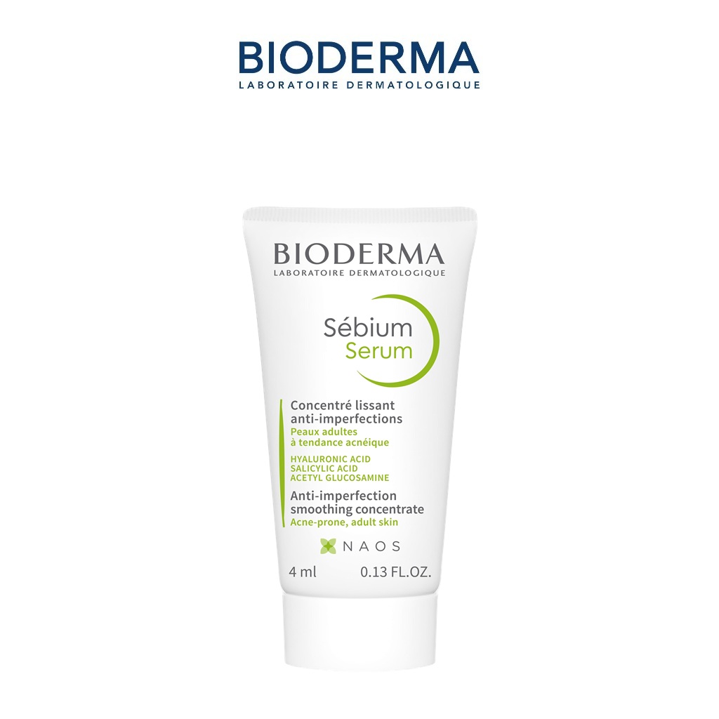 [QUÀ TẶNG KHÔNG BÁN] Tinh chất sáng mịn, mờ thâm Bioderma Sébium Serum cải thiện toàn diện da dầu mụn - 4ml