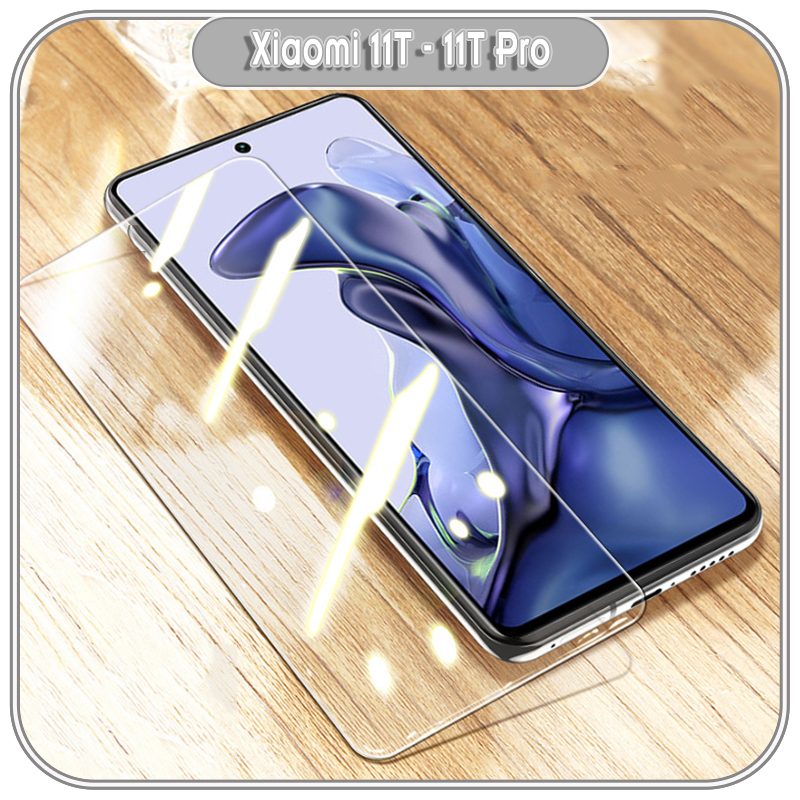 Kính cường lực trong suốt cho Xiaomi 11T - 11T Pro không viền