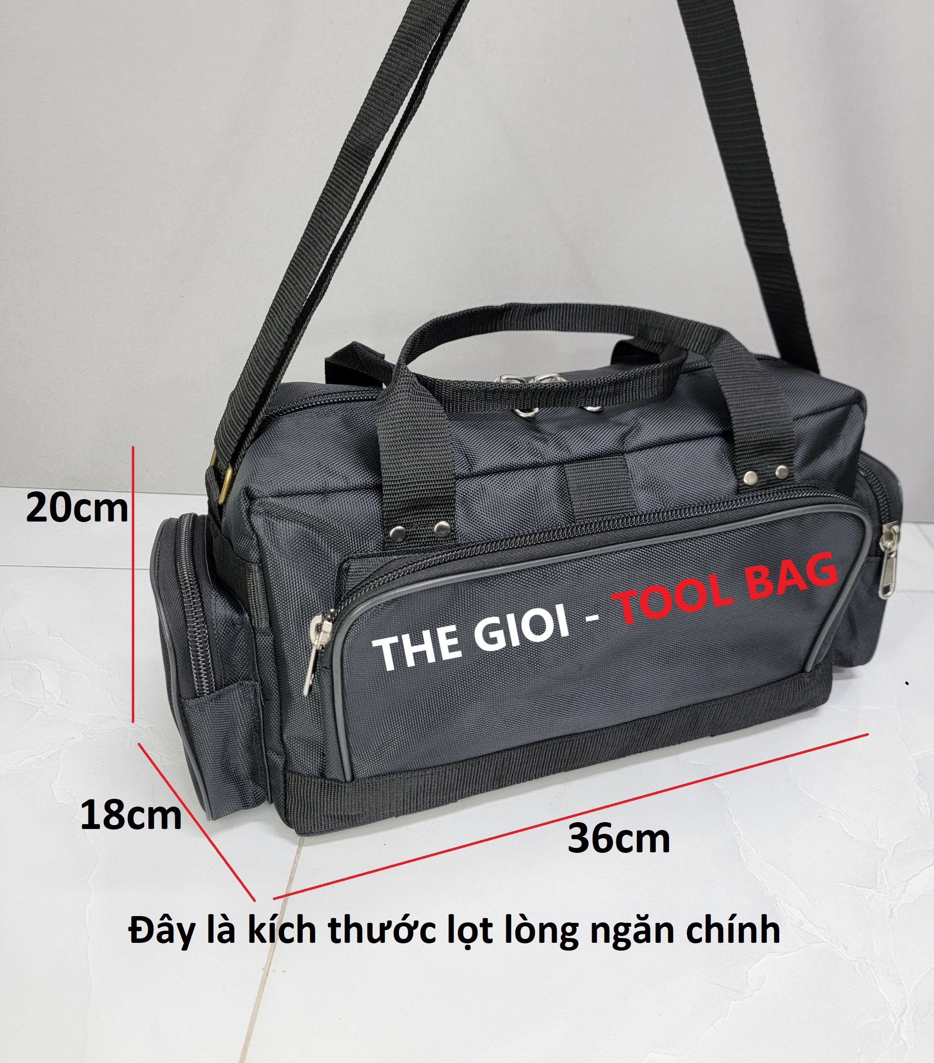 Túi đựng đồ nghề tgtb-16inch hàng chuẩn cty