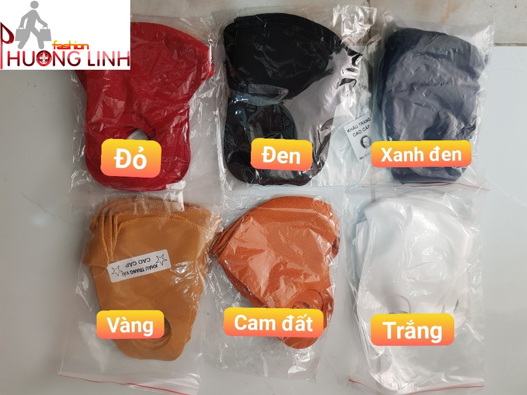 [HCM]1 cái Khẩu Trang vải POLY form người lớn Tái sử dụng được - Màu ngẫu nhiên