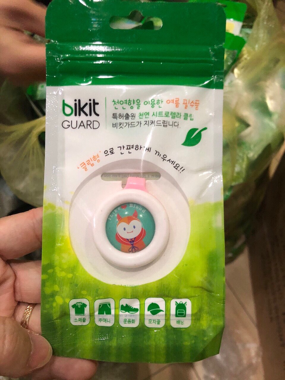 Kẹp đuổi muỗi hàn quốc loại 1 cho bé