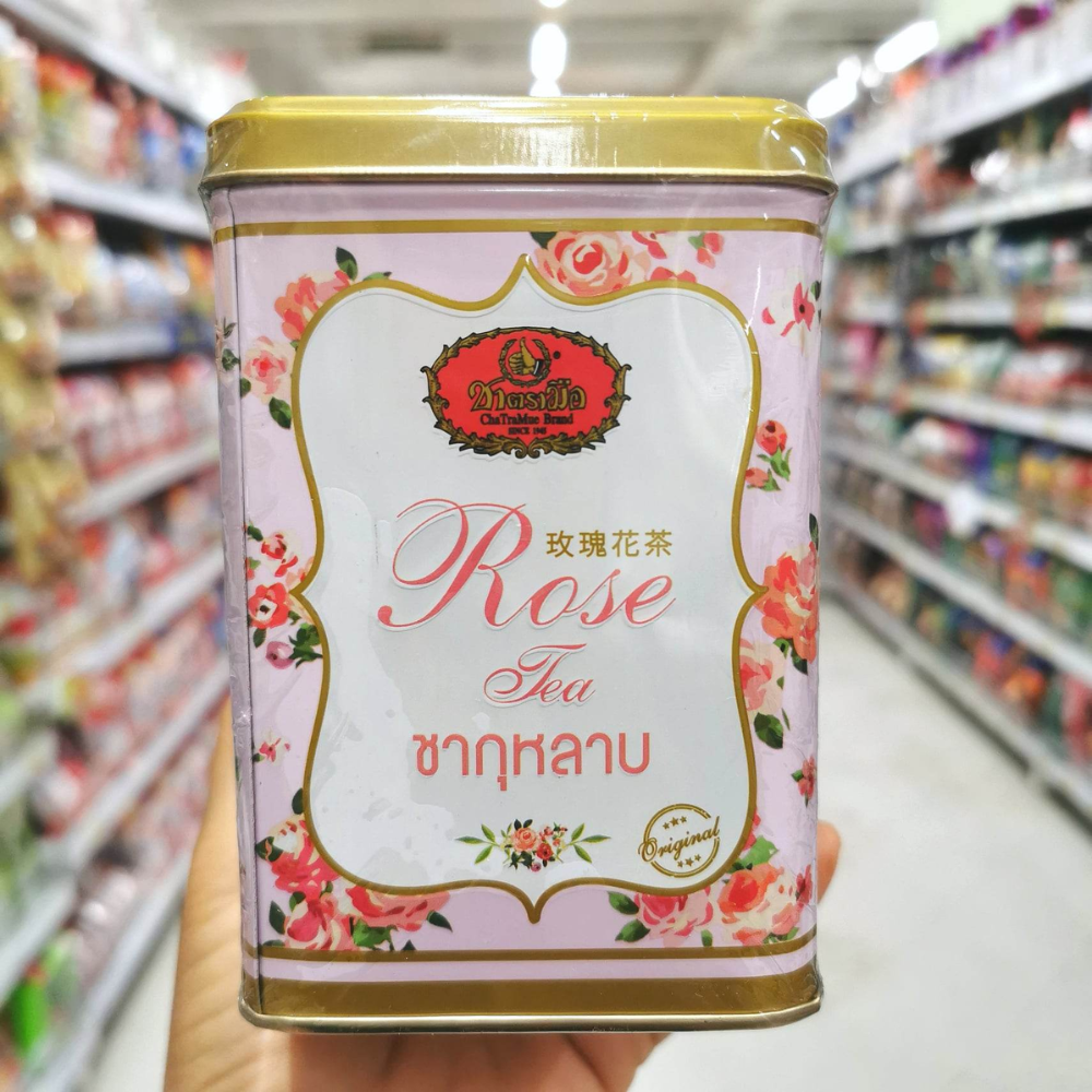 CHATRACHUE  Trà Ô Long Hoa Hồng Cao Cấp Organic Thái Lan ChaTraMue Hộp
