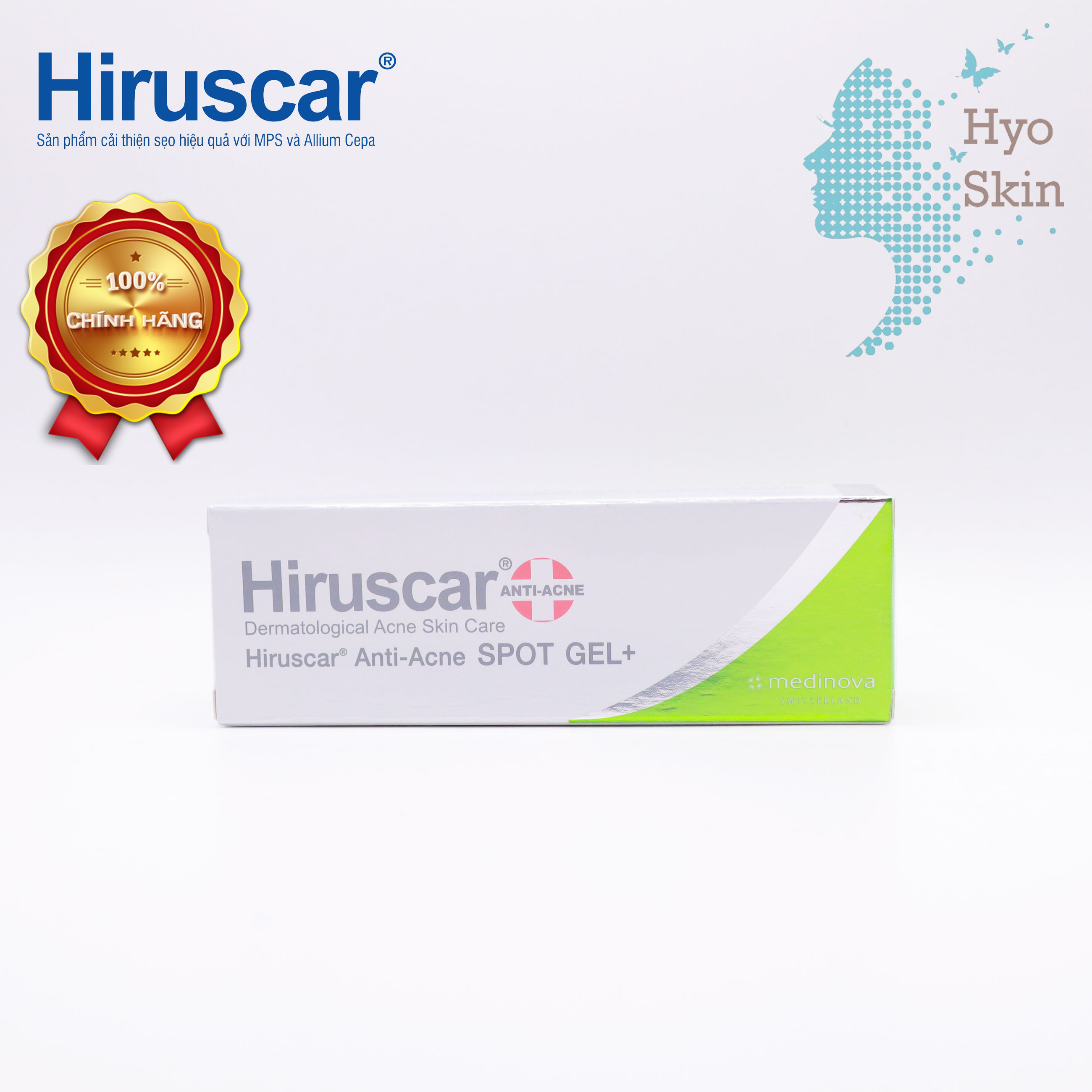 [CHÍNH HÃNG] Gel Xử Lý Mụn HIRUSCAR ANTI-ACNE SPOT GEL 10g